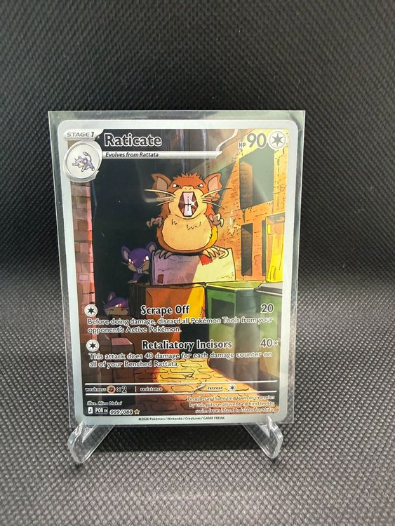 Pokemon Perfect Order Raticate Illustration Rare 099/088 (Gebraucht) in ...