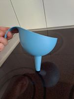 IKEA Trichter blau Kunststoff 