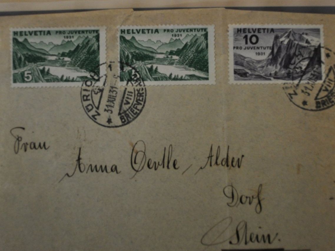 Tutti i francobolli: Brieffrontseite 1931 (60) – Usato da Zeihen venduto da Hammerpreise 1