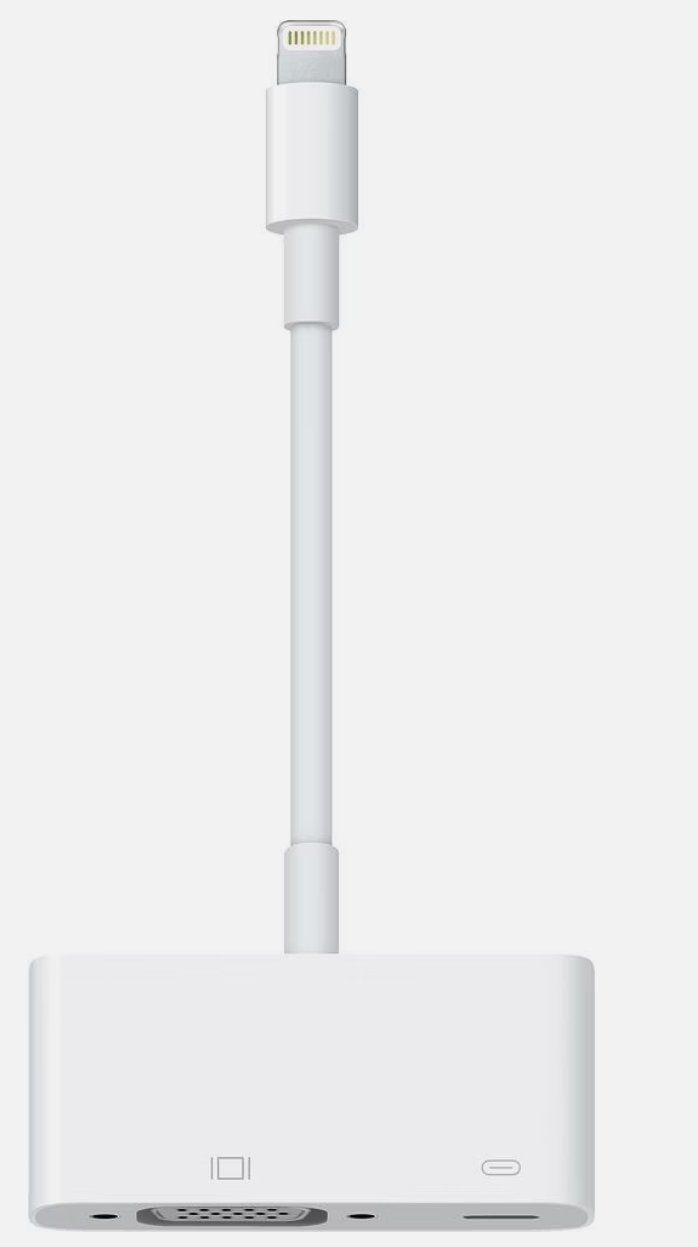 Apple Laufwerke & Adapter: Apple Lightning auf VGA Adapter – Neu und originalverpackt aus Genève von Pandi_Panda