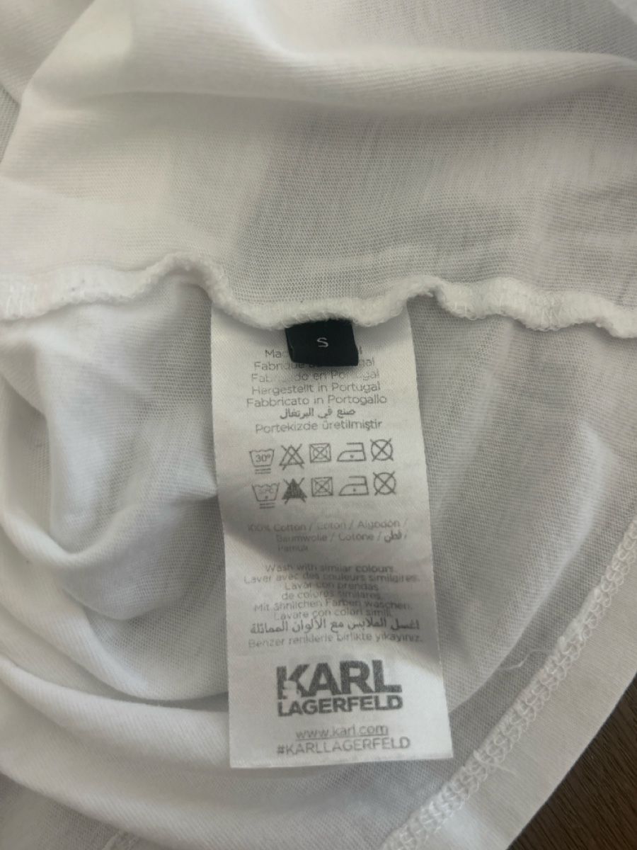 Karl Lagerfeld T-shirt: T-Shirt – Usato da Uitikon Waldegg venduto da A.K.R. 2