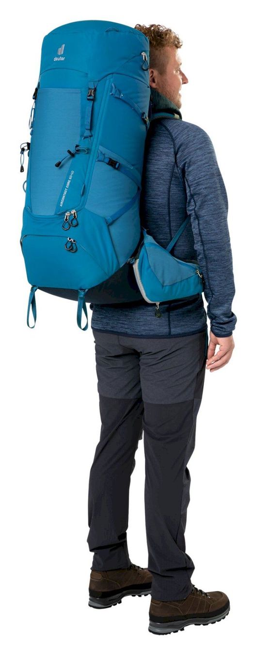 Zaini: Deuter Aircontact Core 60+10 reef-ink – Nuovo e nell'imballaggio originale da Bottighofen venduto da zaap 8