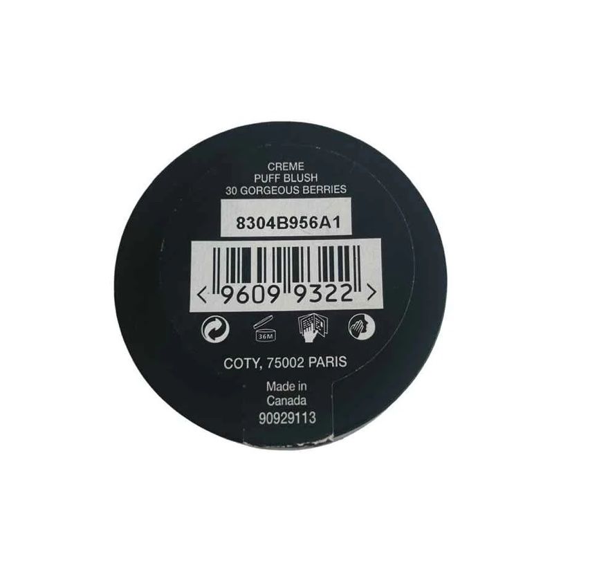 Make-up: Max Factor Creme Puff Blush 30 Gorgeous Berries – Nuovo e nell'imballaggio originale da Uetikon am See venduto da Gabriela1709 1