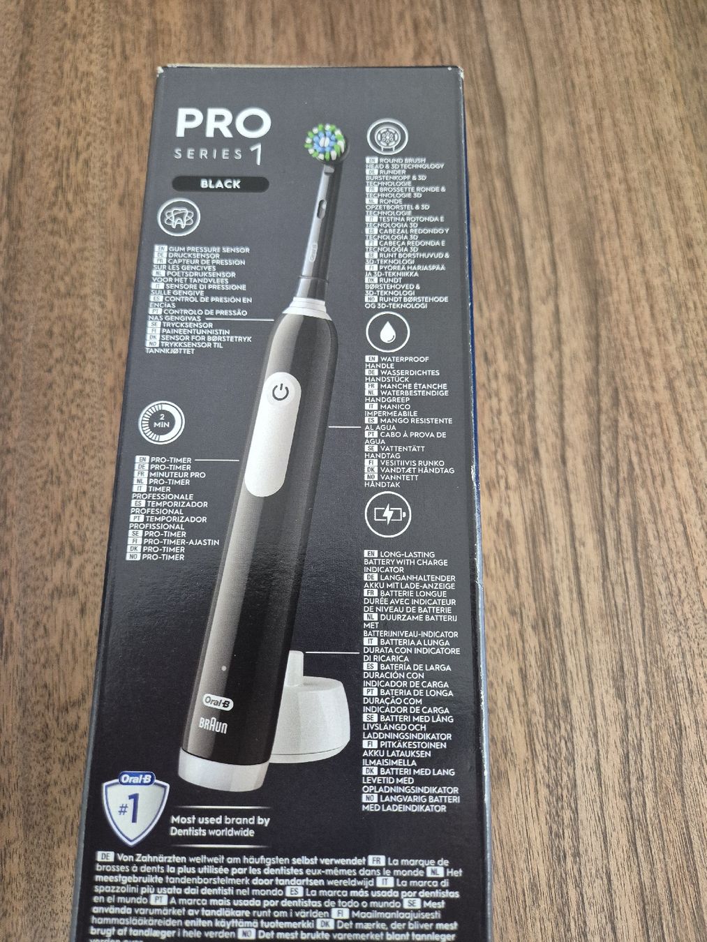 Oral B Zahnpflege: Oral-B Pro Series 1 Schwarz neu  – Neu und originalverpackt aus Steffisburg von Mallekobold 1