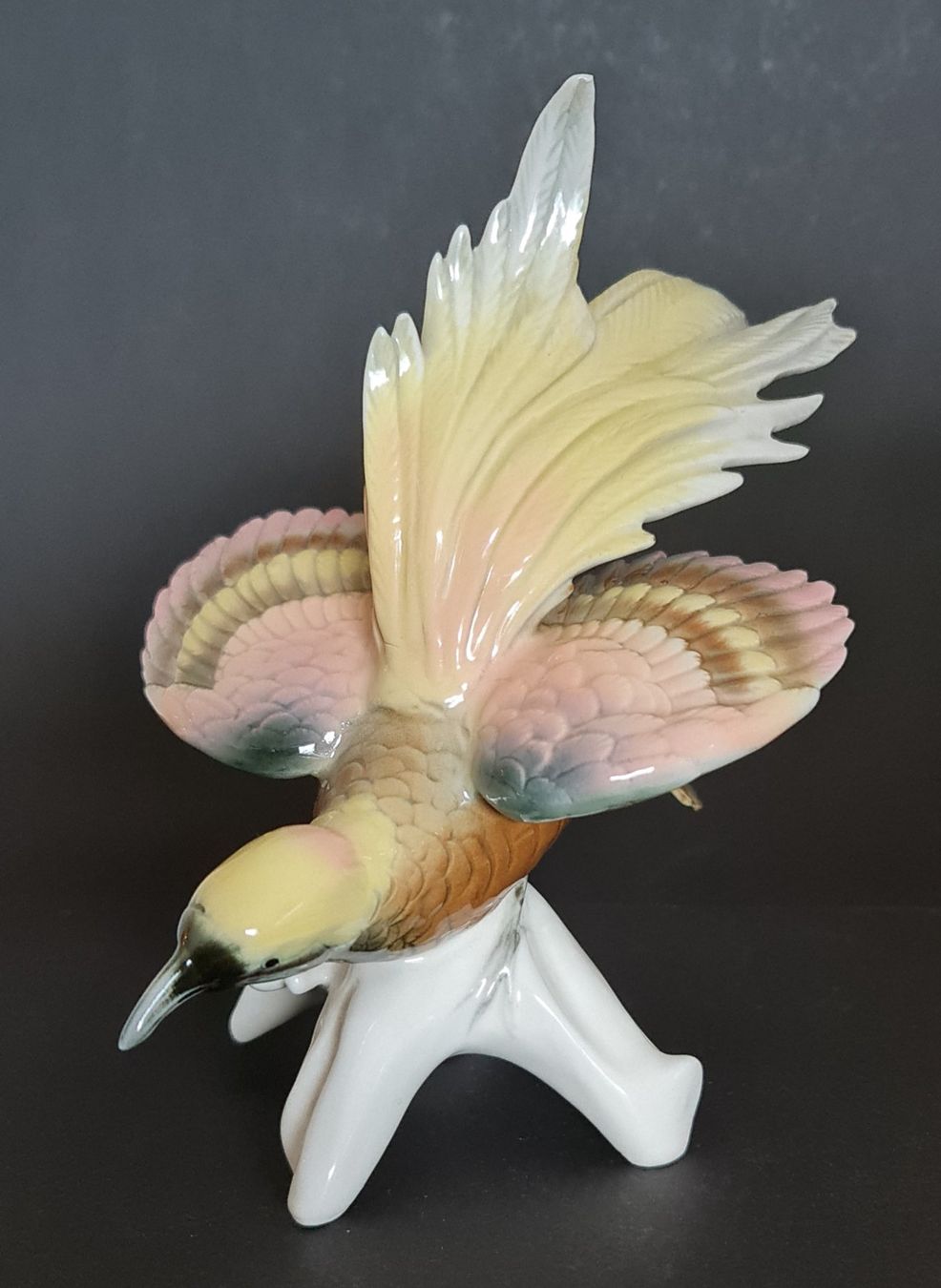 Karl Ens Statuette: Ens Paradiesvogel – Usato da Horgen venduto da Ne19 6