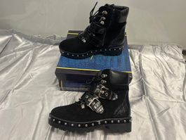 Stiefeletten, schwarz Gr 36 Neu Gratis Versand