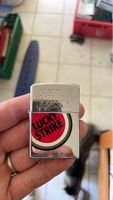 Briquet métal Lucky Strike Get Lucky argenté