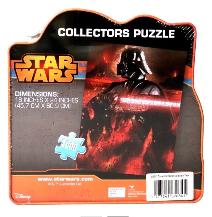 Disney Puzzle: Star Wars Darth Vader Puzzle – Nuovo e nell'imballaggio originale da Wagenhausen venduto da Kahlen 1