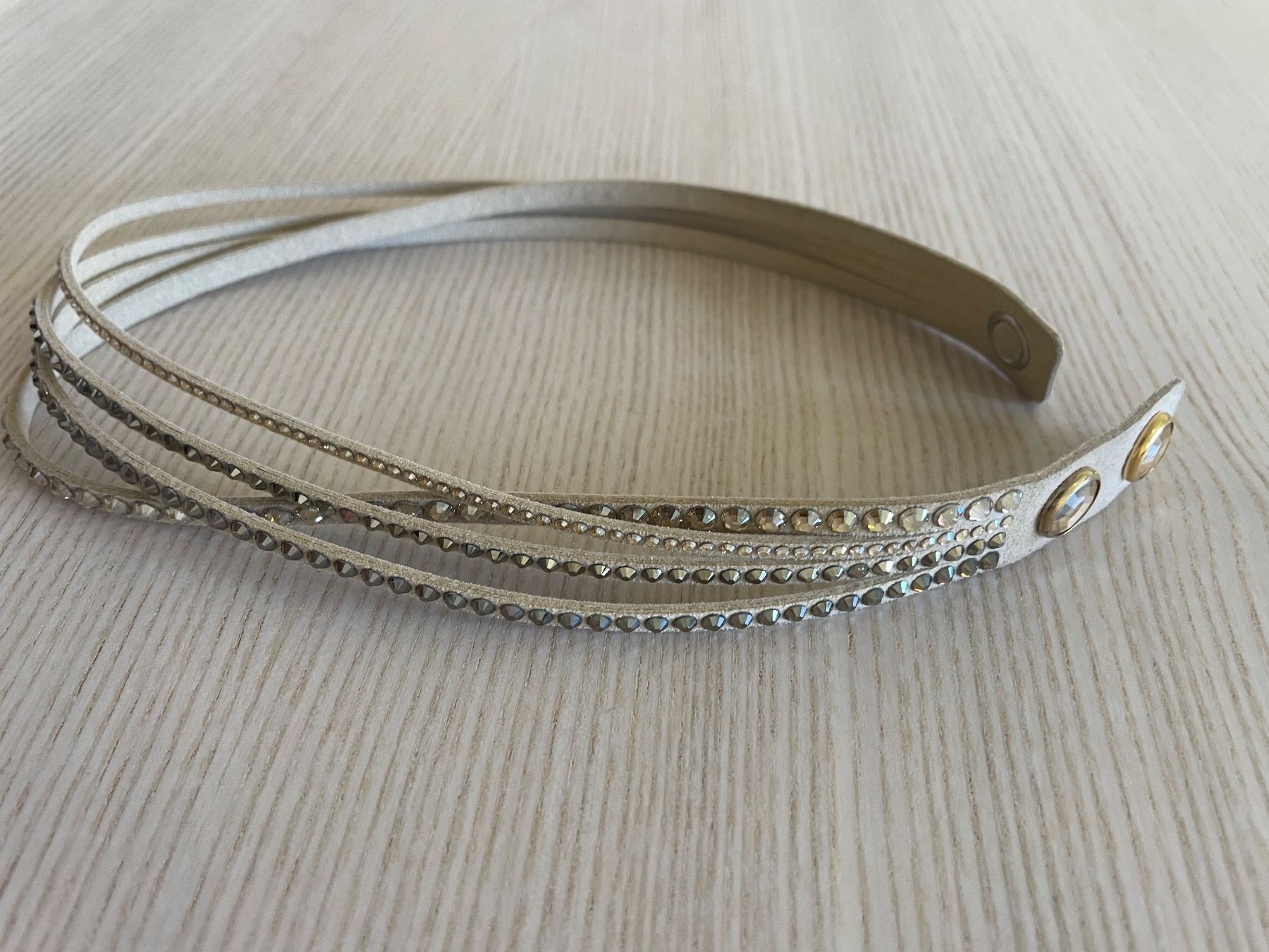 Swarovski Bracciali & Braccialetti: Swarovski Armband beige – Usato da Basel venduto da Gasser.N 2