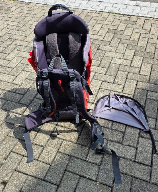 Marsupi portabebè: Kindertrage Picknick mit Sonnendach guter Zustand – Usato da Zufikon venduto da brocki5621 1