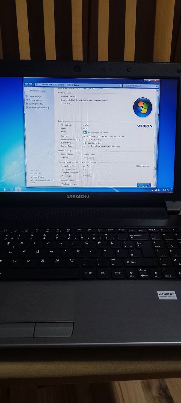 Medion Notebook: Medion Akoya E6228 – Usato da Pedrinate venduto da ipe_bgt7 3