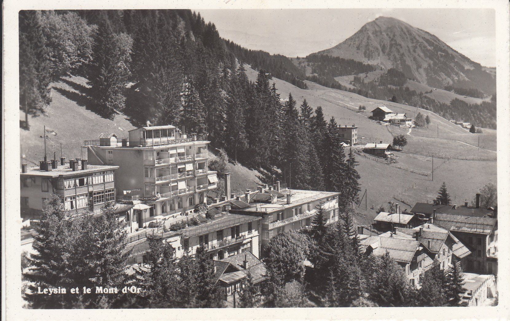 Ansichtskarten: Leysin 1960 – Gebraucht aus Bürglen TG von StampGraf