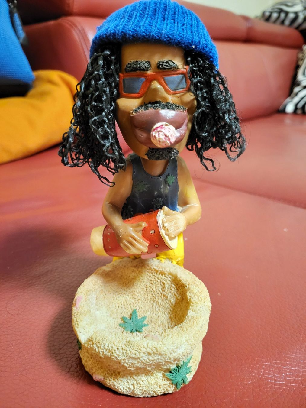Statuette: Figur mit Bong, Aschenbecher, Reggae Kult "Bob Marley" Style – Nuovo (secondo la descrizione) da Zürich venduto da meinhobby