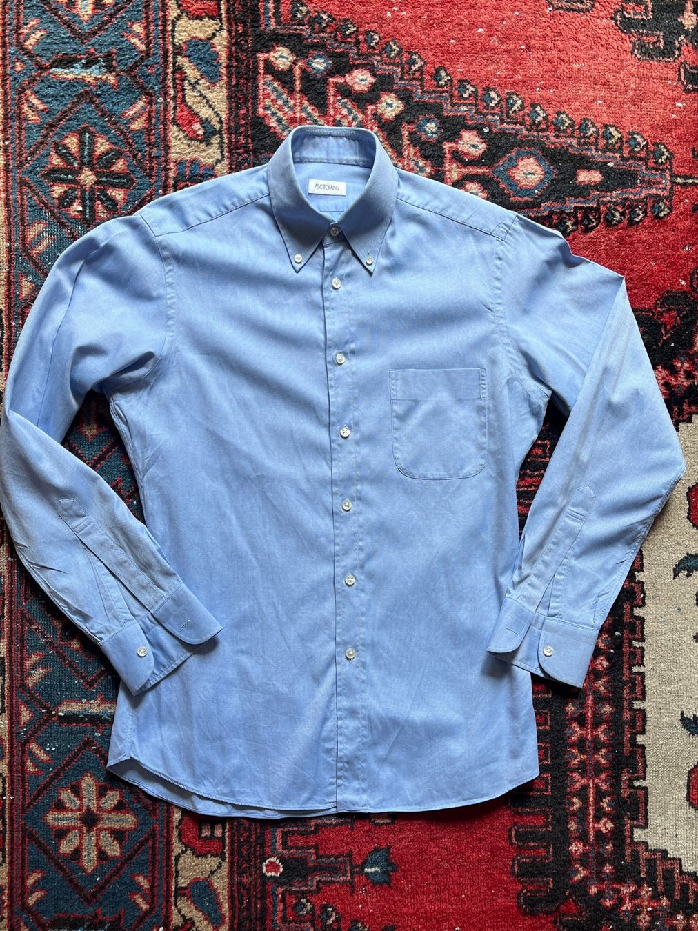 Camicie: ASCOT CHANG Herren Button-down Hemd – Usato da Zürich venduto da Adelmax