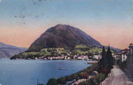 Lugano Nuovo Quai e S. Salvatore  1925