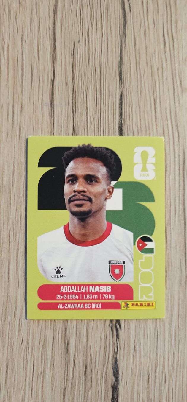 Panini Carte collezionabili: Fifa World Cup Panini JOR 6 – Nuovo e nell'imballaggio originale da Biel VS venduto da volcom8702