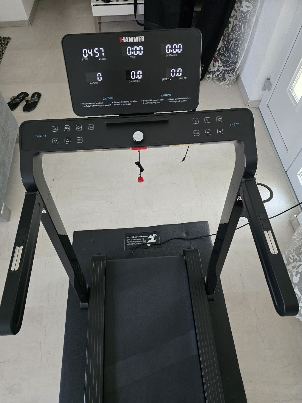 Hometrainer: HAMMER Laufband Q. VADIS 3 – Usato da Derendingen venduto da S.Skorbi 2