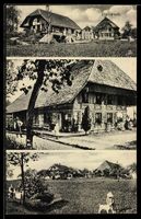 AK Diemerswil, Verschiedene Ortsansichten, Fachwerkhaus, Bau