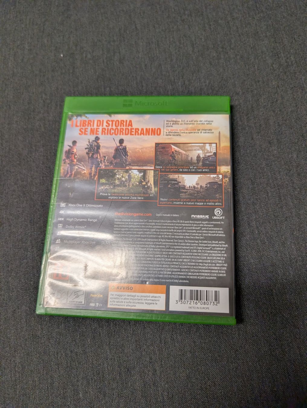Giochi: Tom Clancy the division 2 Microsoft Xbox Series x / one – Usato da Giubiasco venduto da Ticinerd 1