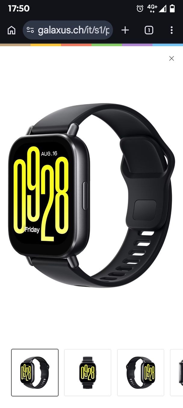 Xiaomi Smartwatch: Smartwatch Nero – Usato da Emmetten venduto da edm_g6rc