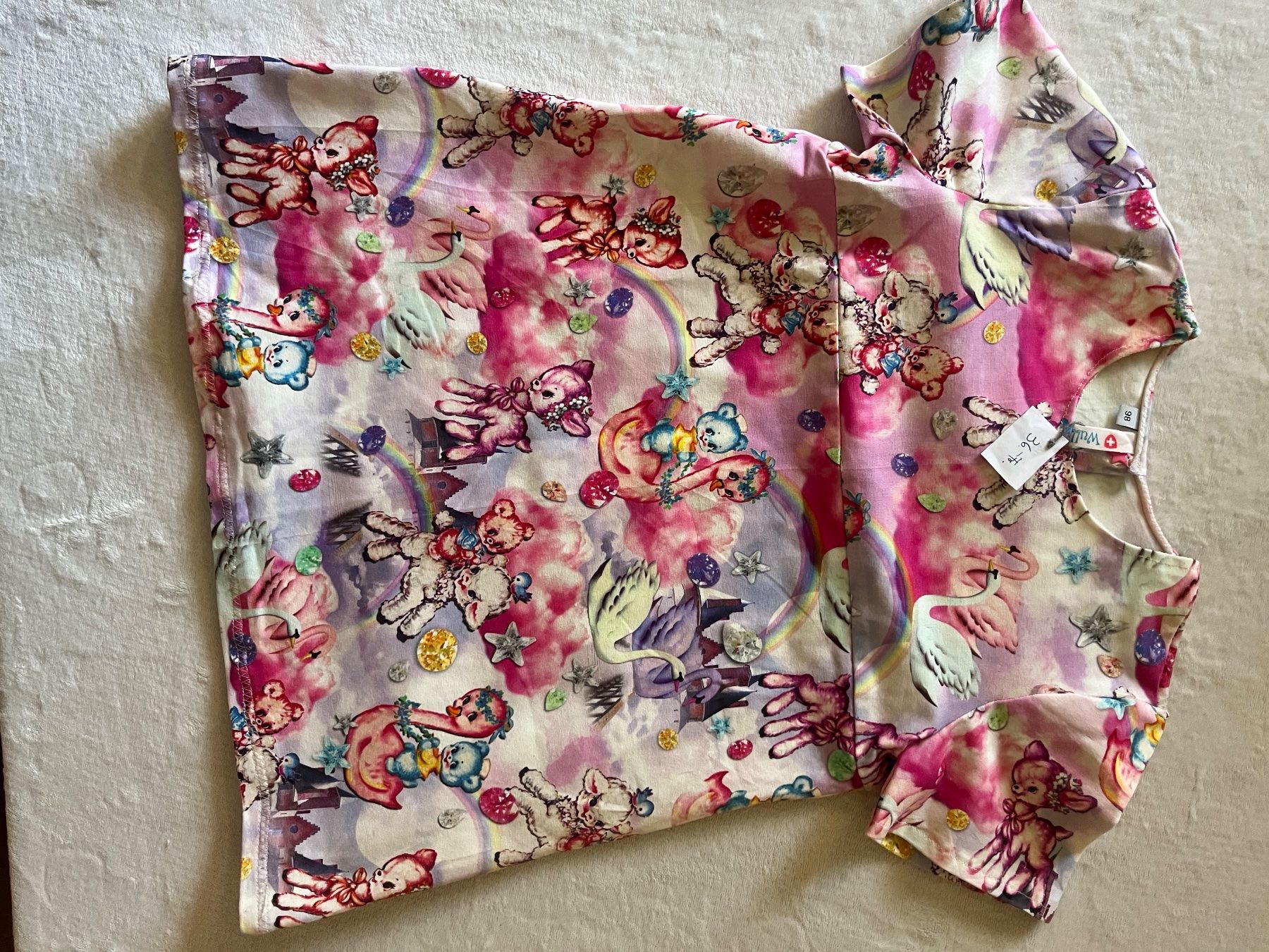 Vestiti & Gonne: 1 Kinderkleid selbst genäht – Nuovo e nell'imballaggio originale da Büsserach venduto da bor_s88m