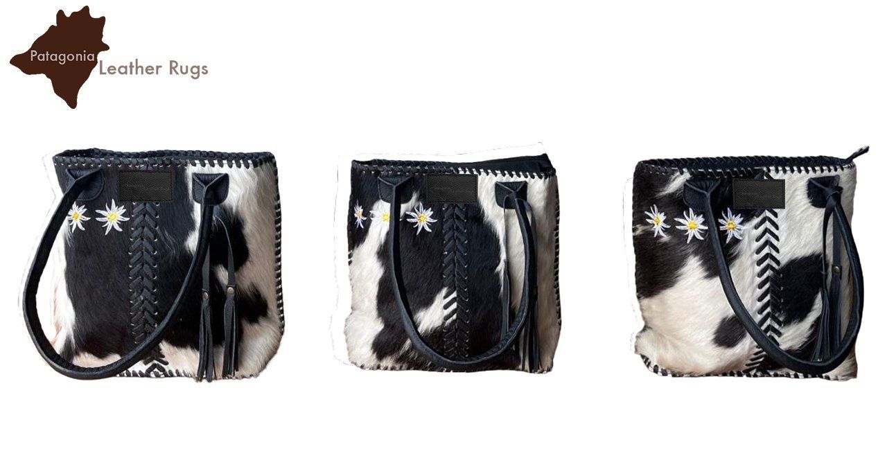 Borse da donna: Handtasche aus echtem Kuhfell Edelweiss – Nuovo e nell'imballaggio originale da Arbedo venduto da patagonialeatherrugs 7