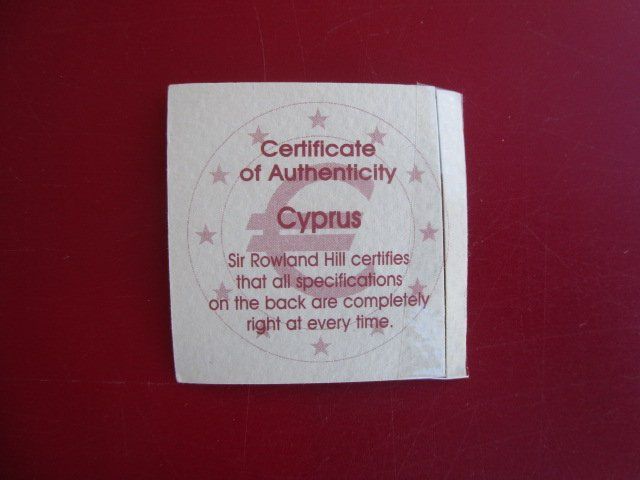 Medaglie: Medaille Münze Cyprus Zypern - PP – Nuovo (secondo la descrizione) da Luzern venduto da Horoskop1 3