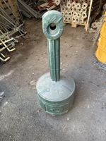Standaschenbecher für Aussenbereich, grün, robust. Top! (54)