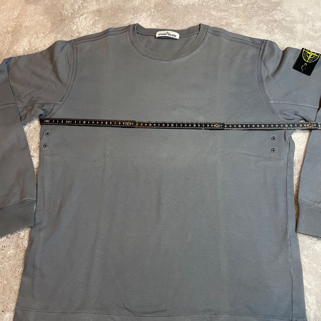 Stone Island Maglioni & Felpe: Stone Island Pullover Grau L Sweatshirt Logo Patch – Usato da Bubikon venduto da SwissSecondLife 2