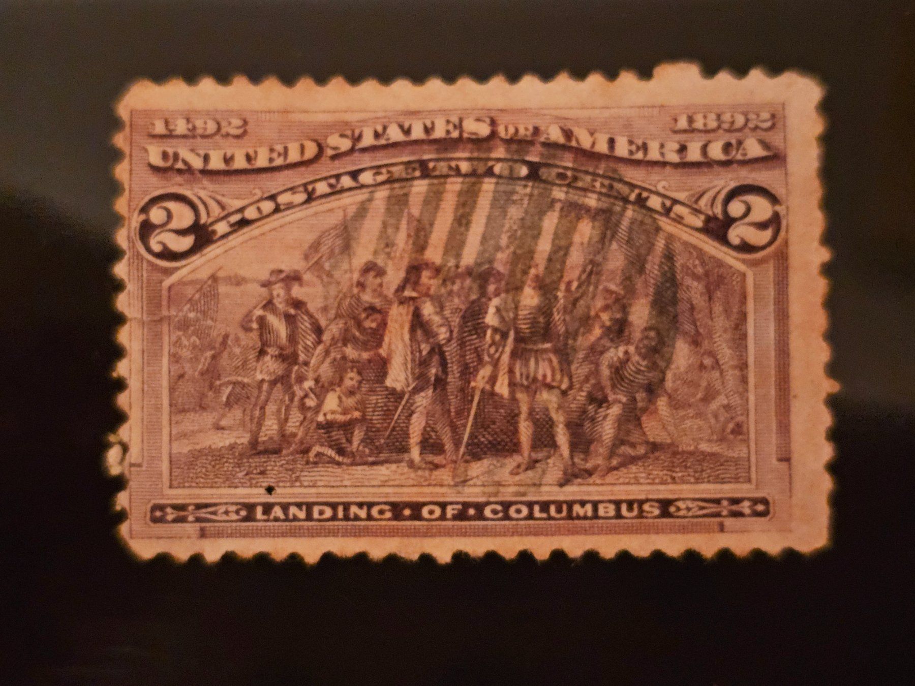 Tous les timbres: USA 1992 Sbarco di Colombo da 1.-- – D'occasion à Monte Carasso par giave