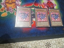 Yugioh 3 x Kristallungeheuer Rubinkarfunkel