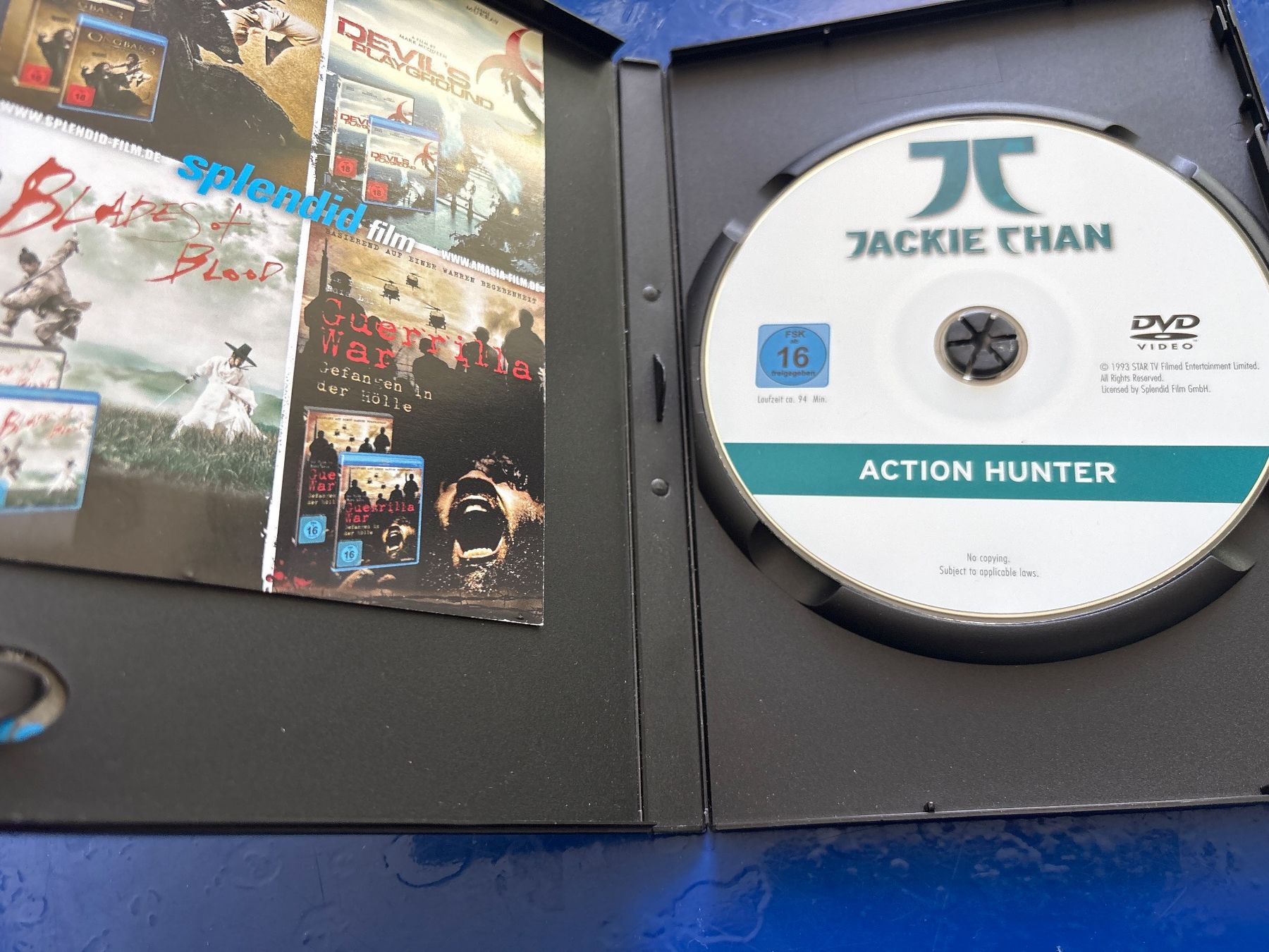 Tutti i DVDs: Action Hunter DVD, Jackie Chan Uncut – Usato da Spreitenbach venduto da SwissTradeMan 2