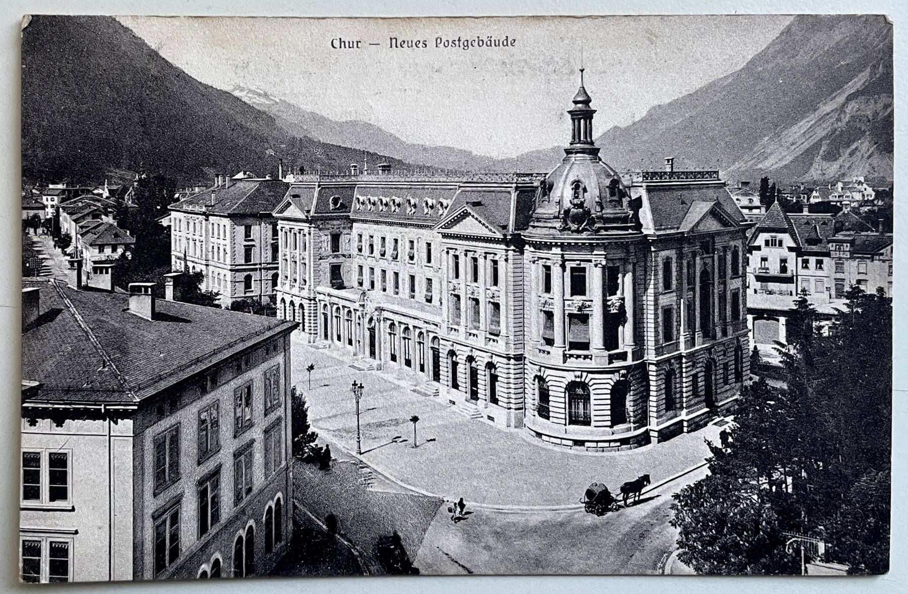 Cartes postales: Chur - Neues Postgebäude – D'occasion à Savagnier par Ne2065