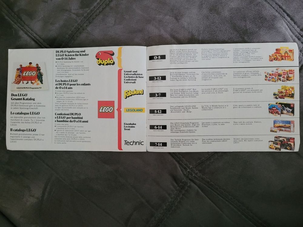 Catalogue prospectus Lego de 1983 ! 5
