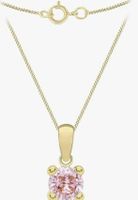 9ct Gold Geburtsstein Anhänger Halskette