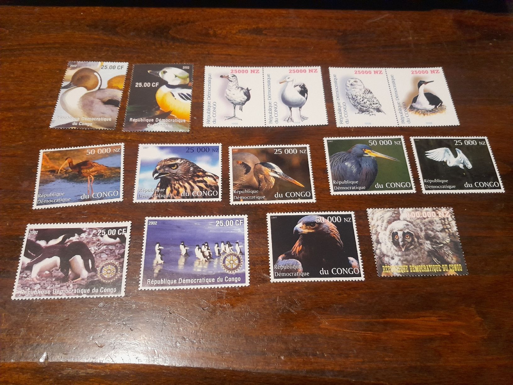 Tutti i francobolli: Superbe Collection de Timbres Oiseaux du Congo! – Nuovo (secondo la descrizione) da Marly venduto da globetrotter1723