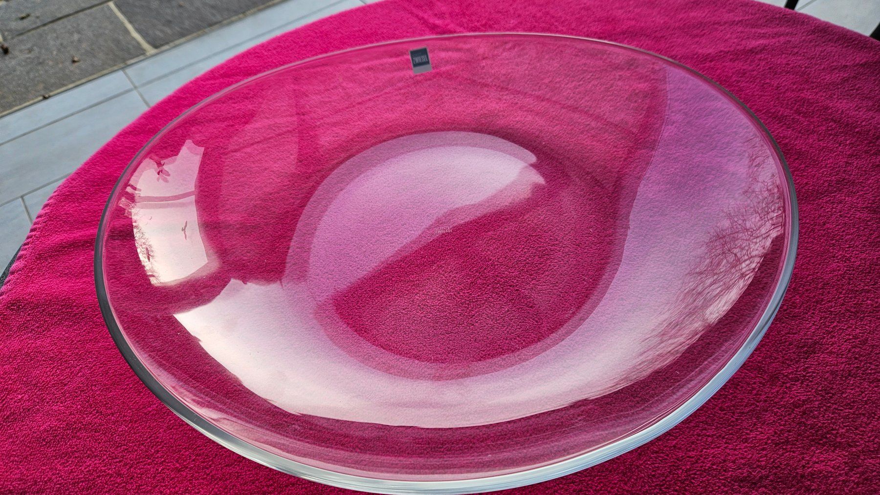 Zwiesel Ciotole: Glasschale mit geschwungenem Rand – Usato da Wettswil venduto da Schnuebe
