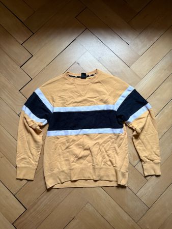 NIKE SB - Sweatshirt gelb-schwarz-weiss L