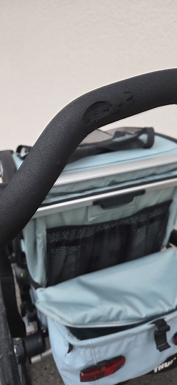 Thule Carrozzine: Thule Chariot Cross, Kinderanhänger Velo, mit JoggingKit uvm – Usato da Bargen SH venduto da Inaaaa57 5