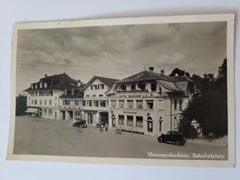 Ansichtskarte Hotel Bahnhof Herzogenbuchsee R50