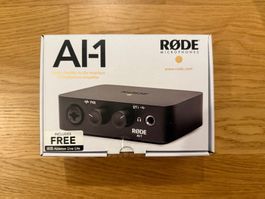 RØDE Ai-1 USB Audio Interface – Top Klangqualität