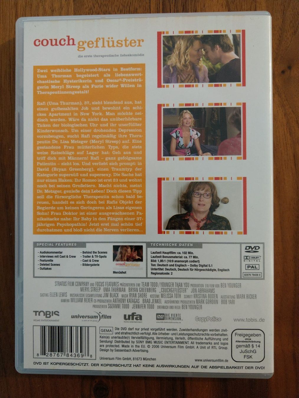 Tutti i DVDs: DVD - Couch Geflüster – Usato da Rheinfelden venduto da FilmAuktion 1