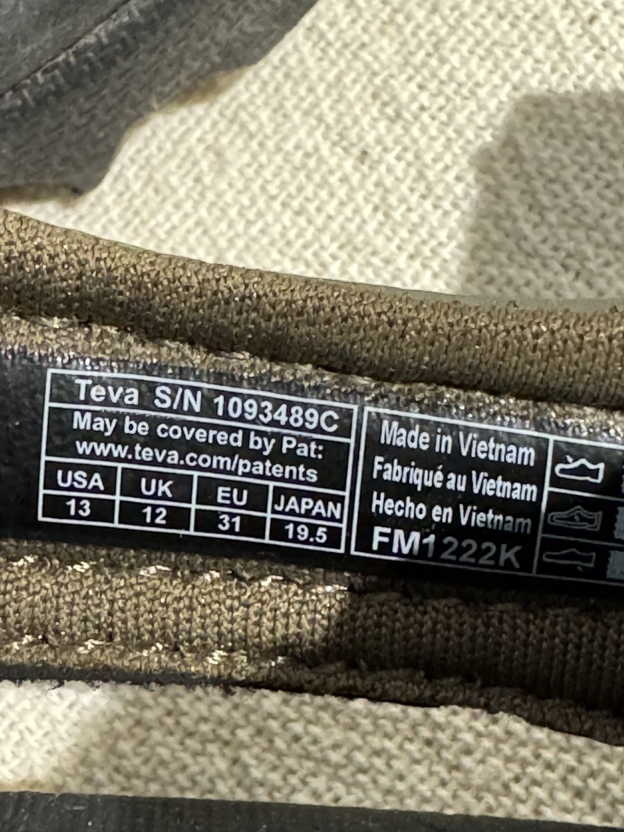 Teva Scarpe per ragazzi: Teva Sandalen Grösse 31 – Usato da Wettswil venduto da anmabo 1