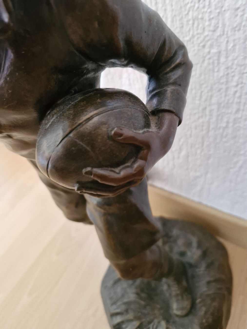 Sculture & Statue: Rugbyman stade 1932 – Usato da Ipsach venduto da solune 3