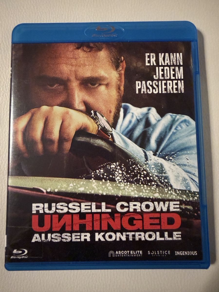 Alle DVDs: Blu-ray Unhinged Russel crow – Gebraucht aus Rorschach von mar_nl6c