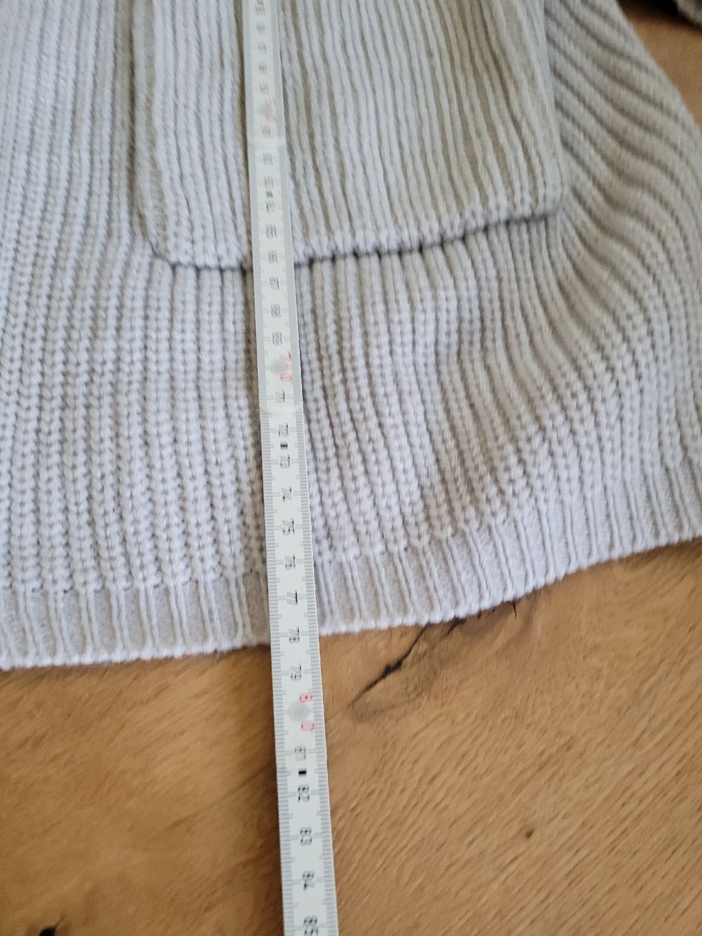 Giacche: Strickjacke Chicorée mit Kapuze, hellgrau, Grösse L – Usato da Büren NW venduto da nie_k6382 4