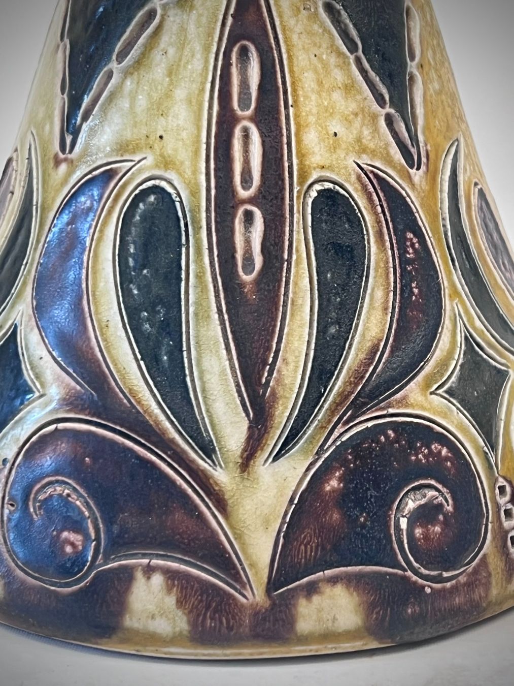 Vasi & Recipienti: Keramik Vase Studio 60er 70er Design Relief – Usato da Männedorf venduto da MrAnderson 4