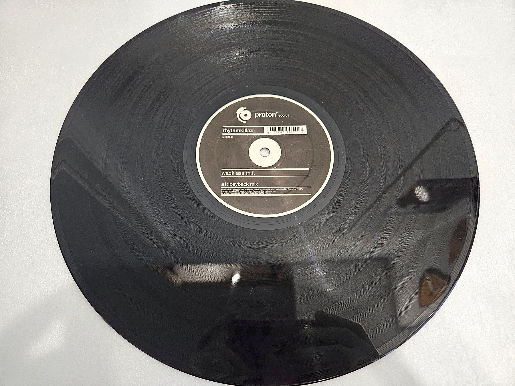 Schallplatten: Rhythmkillaz – Wack Ass M.F. (Techno, Tribal) – Gebraucht aus Uster von Vinyl-Leidenschaft 2