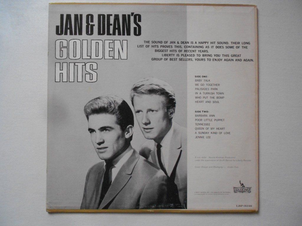 Dischi in vinile: JAN & DEAN'S  -  GOLDEN HITS – Usato da Bex venduto da Giorgiob 1