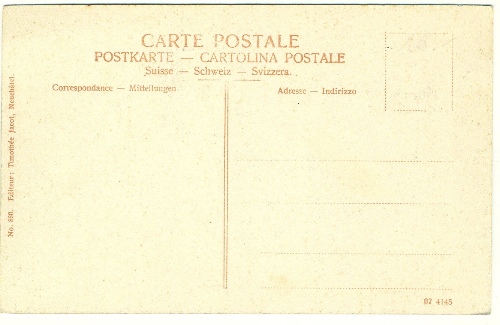 Cartoline postali: Gorgier. Vue générale NE – Usato da Versoix venduto da HELVETICA_1 1